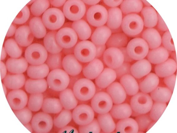 Чеський бісер Preciosa №10/0, круглий, колір 03291 рожевий, 50 г Чеський бісер Preciosa №10/0, круглий, колір 03291 рожевий, 50 г