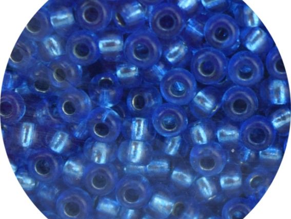 Чешский бисер Preciosa №10/0, круглый, цвет 08236 синий 50г