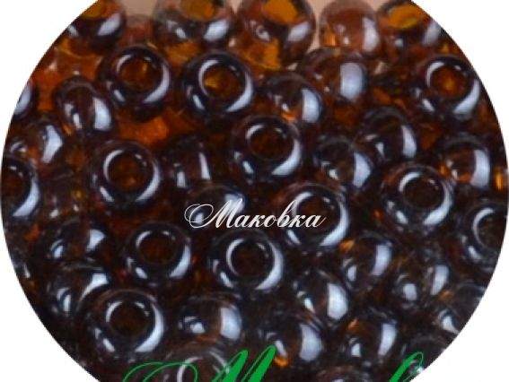 Чеський бісер Preciosa №10 / 0, круглий, колір 16110 коричневий, 50 г Чеський бісер Preciosa №10 / 0, круглий, колір 16110 коричневий, 50 г