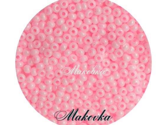 Чеський бісер Preciosa №10/0, круглий, колір 16172, світлий рожевий 50 г Чеський бісер Preciosa №10/0, круглий, колір 16172, світлий рожевий 50 г