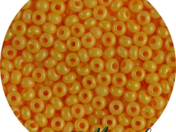 Чеський бісер Preciosa №10/0, круглий, колір 16183 жовтий, 50 г Чеський бісер Preciosa №10/0, круглий, колір 16183 жовтий, 50 г