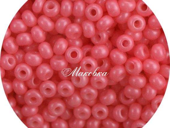 Чешский бисер Preciosa №10/0, круглый, цвет 16998 розовый, 50 г