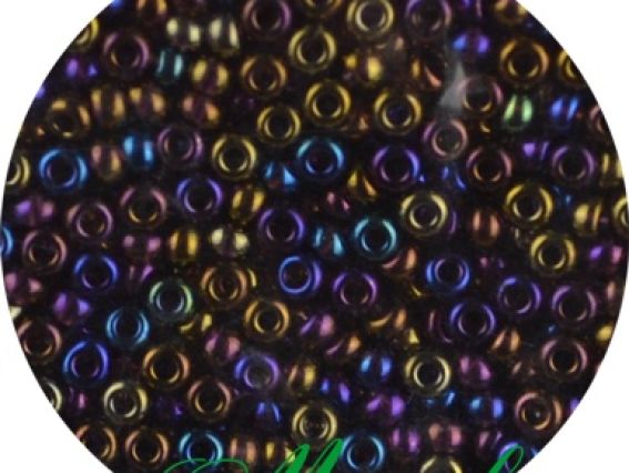 Чешский бісер Preciosa №10/0, круглый, цвет 21080 радужный Чешский бісер Preciosa №10/0, круглый, цвет 21080 радужный