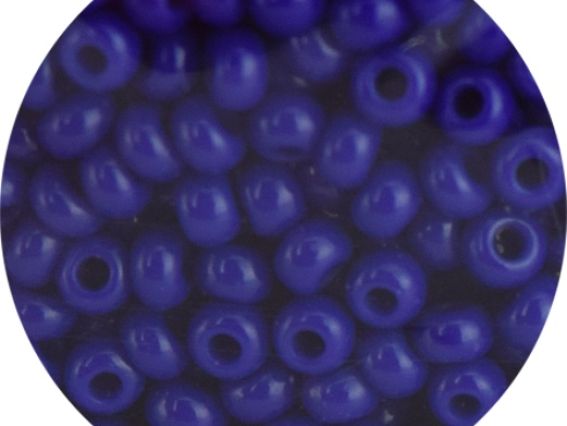 Чешский бисер Preciosa №10/0, круглый, цвет 33070 синий