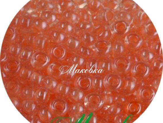 Чешский бисер Preciosa №10/0, круглый, цвет 38188 персиковый