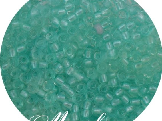 Чешский бисер Preciosa №10/0, круглый, цвет 38258 салатовый , 50 г