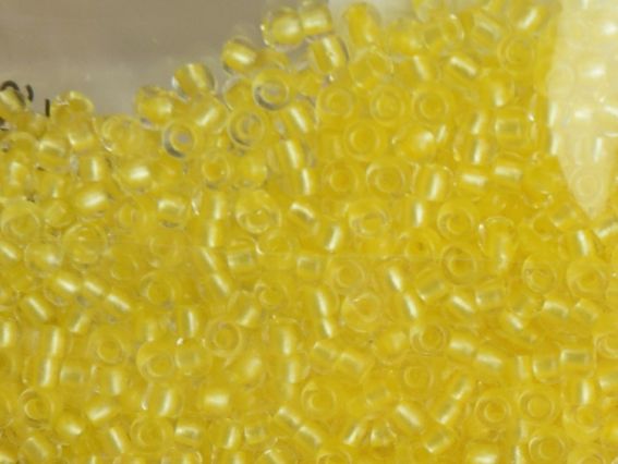 Preciosa Чеський бісер №10/0, круглий, колір 38986 жовтий , 50 г