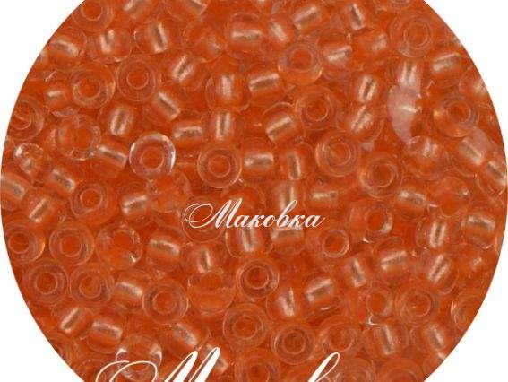 Чешский бисер Preciosa №10/0, круглый, цвет 38992 абрикосовый , 50 г