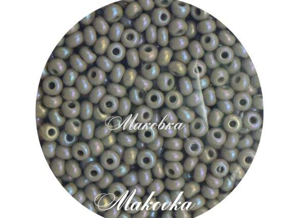 Чешский бисер Preciosa №10/0, круглый, цвет 44020 св. серый, 50 г