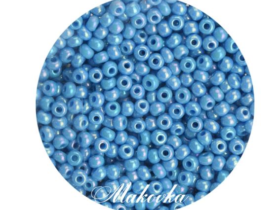Чеський бісер Preciosa №10/0, круглий, колір 64050 райдужний синій, 50г Чеський бісер Preciosa №10/0, круглий, колір 64050 райдужний синій, 50г