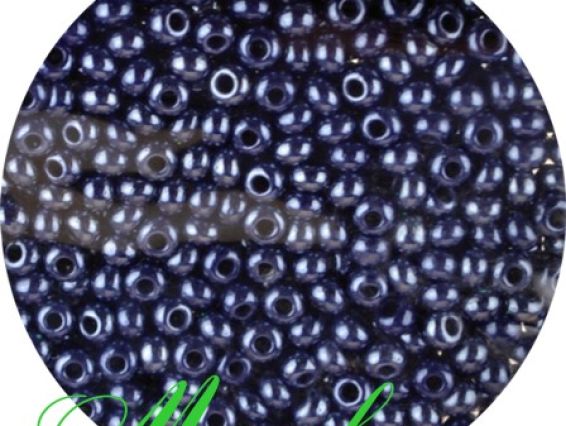 Чешский бісер Preciosa №10/0, круглый, цвет 38080 тёмно-синий блестящий 50 г Чешский бісер Preciosa №10/0, круглый, цвет 38080 тёмно-синий блестящий 50 г