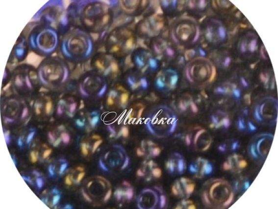 Чешский бісер Preciosa №10/0, круглый, цвет 41010 серый радужный 50г Чешский бісер Preciosa №10/0, круглый, цвет 41010 серый радужный 50г