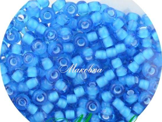 Чеський бісер Preciosa №10/0, круглий, колір 65156 яскраво-синій Чеський бісер Preciosa №10/0, круглий, колір 65156 яскраво-синій