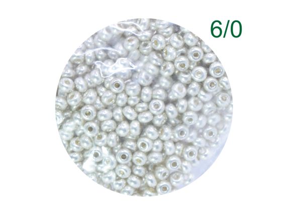 Бісер Preciosa №6, круглий 311-19 колір 18302 світле срібло 50 г Бісер Preciosa №6, круглий 311-19 колір 18302 світле срібло 50 г