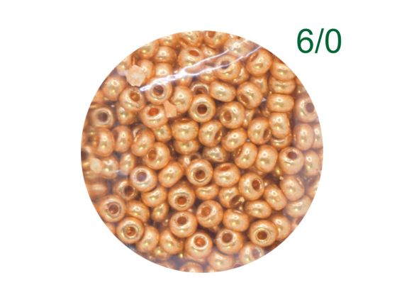 Бісер Preciosa №6, круглий 311-19 колір 18389 золото 50 г Бісер Preciosa №6, круглий 311-19 колір 18389 золото 50 г