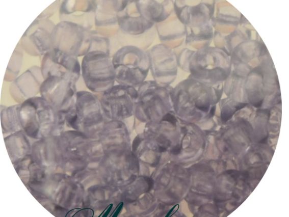 Чешский бісер Preciosa №10/0, круглый, цвет 01121 бледный сиреневый 50 г Чешский бісер Preciosa №10/0, круглый, цвет 01121 бледный сиреневый 50 г