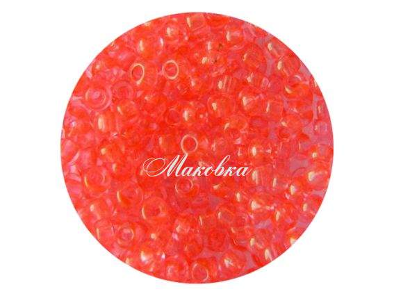 Чеський бісер Preciosa №10/0, круглий, 01191 помаранчево-рожевий, 50 г Чеський бісер Preciosa №10/0, круглий, 01191 помаранчево-рожевий, 50 г