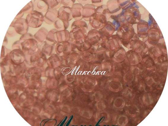Бисер 5 гр Preciosa 01194 сольгель окрашенный хрусталь розовый