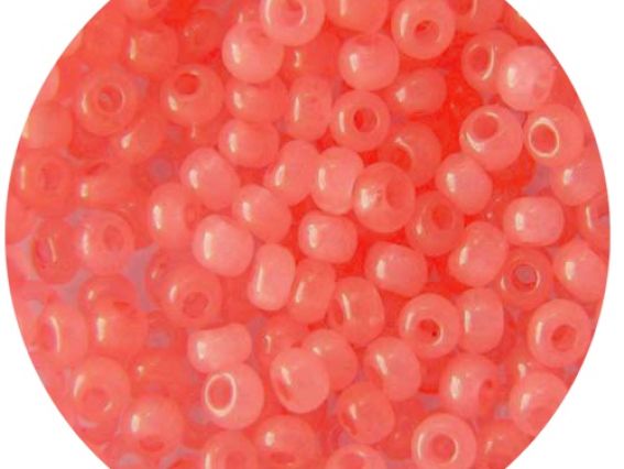 Бисер 5 гр Preciosa 02191 цветной алебастр, коралловый