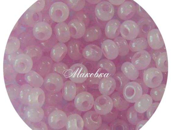 Бисер 5 гр Preciosa 02292 цветной алебастр, розовый
