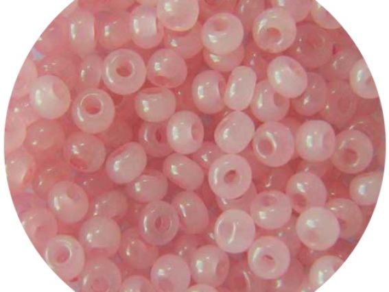 Бисер 5 гр Preciosa 02293 цветной алебастр, розовый
