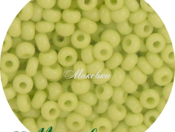 Чеський бісер Preciosa №10 / 0, круглий, колір 03153 блідо-зелений, 50 г Чеський бісер Preciosa №10 / 0, круглий, колір 03153 блідо-зелений, 50 г