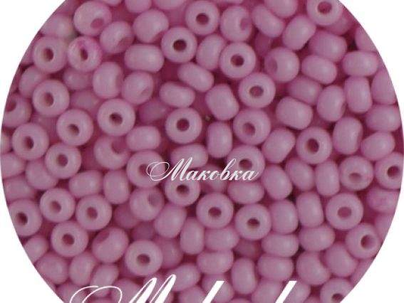 Чешский бисер Preciosa №10/0, круглый, цвет 03192 розовый , 50 г