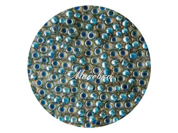 Чешский бисер Preciosa №10/0, круглый, 11022 блакитний  50 г 