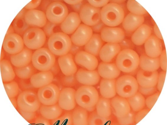 Чеський бісер Preciosa №10/0, круглий, колір 16992 абрикос, 50 г Чеський бісер Preciosa №10/0, круглий, колір 16992 абрикос, 50 г