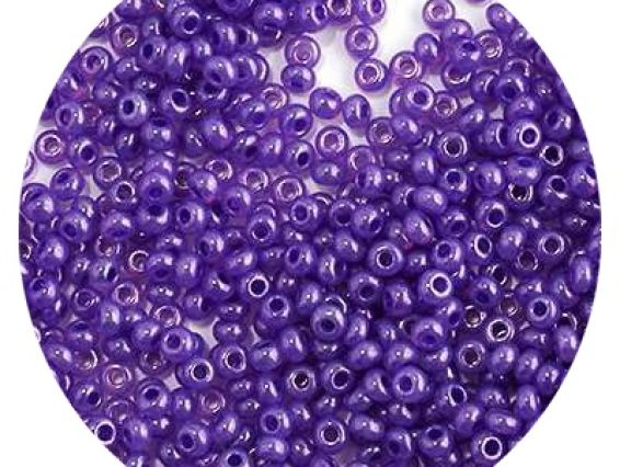 Бисер 5 гр Preciosa 17328 цветной алебастр сиреневый