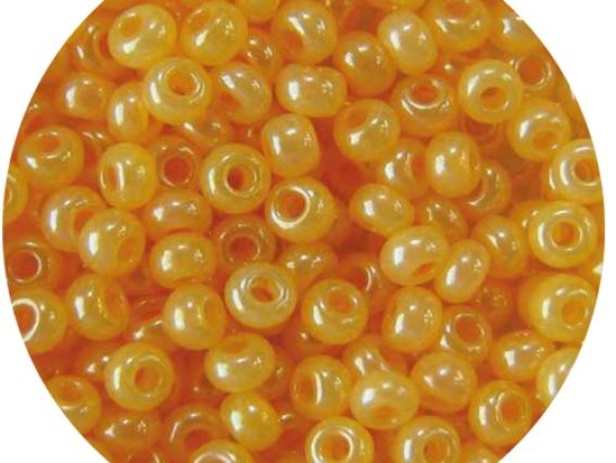 Бисер 5 гр Preciosa 17383 цветной алебастр жёлтый