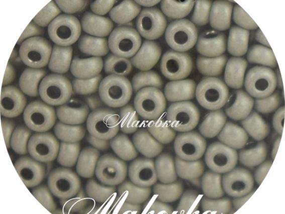 Бісер Preciosa матовый металлизировнный 18542, №10, 331-39 серый (серебро) 50 г Бісер Preciosa матовый металлизировнный 18542, №10, 331-39 серый (серебро) 50 г