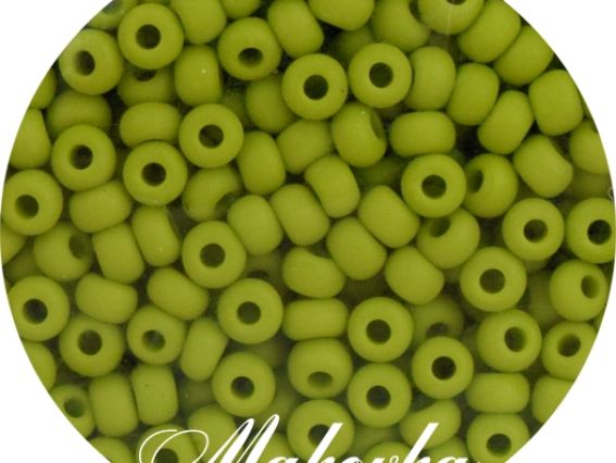 Бісер Preciosa матовый 53430 , №10, 331-39 зеленый 50 г Бісер Preciosa матовый 53430 , №10, 331-39 зеленый 50 г