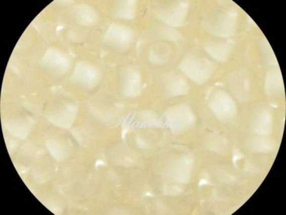 Preciosa Чеський бісер №10 / 0, круглий, колір 38302 білий 50 г