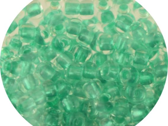 Чешский бисер Preciosa №10/0, круглый, цвет 38958 св. зеленый , 50 г