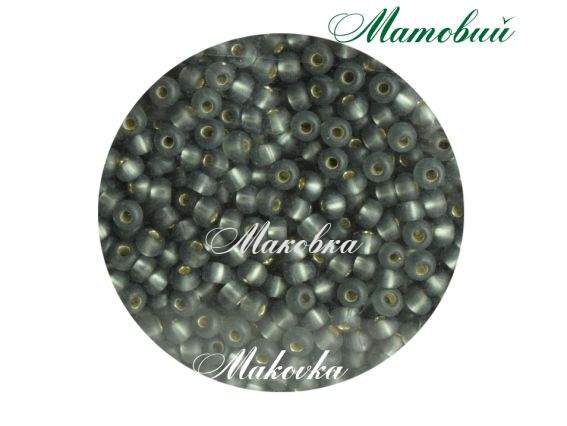 Бісер Preciosa Матовий 47010, №6, 331-39 сірий 50 г Бісер Preciosa Матовий 47010, №6, 331-39 сірий 50 г