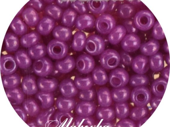 Бисер 5 гр Preciosa 17125 цветной алебастр, розовый фуксия, ЧМ