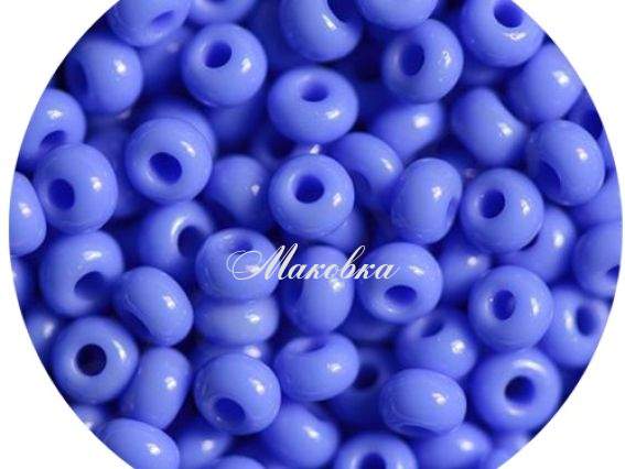 Бісер 5 гр Preciosa 33020 натуральний непрозорий синій Бісер 5 гр Preciosa 33020 натуральний непрозорий синій
