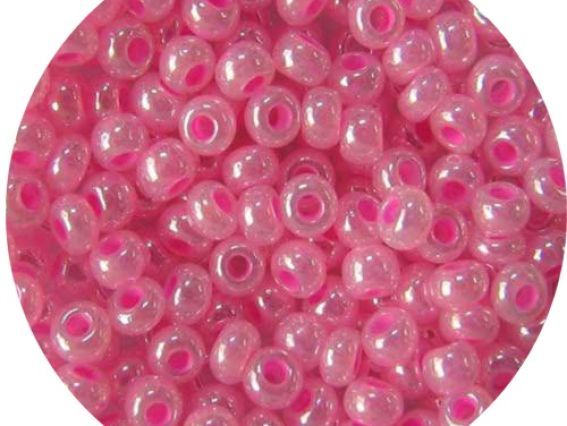 Бісер 5 гр Preciosa 37177 Перловий Цейлон рожевий