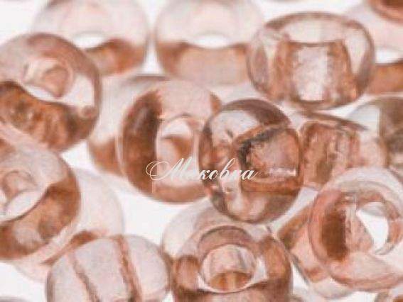 Бисер 5 гр Preciosa 01112 сольгель окрашенный хрусталь коричневый