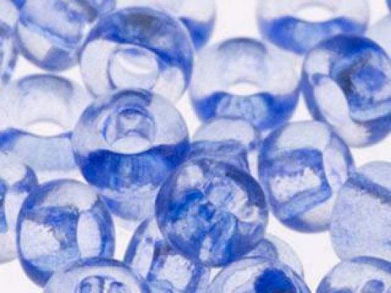 Бисер 5 гр Preciosa 01131 сольгель окрашенный хрусталь синий