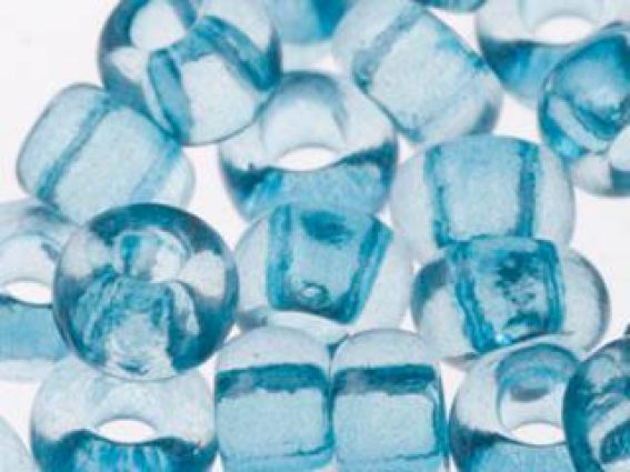 Бисер 5 гр Preciosa 01133 сольгель окрашенный хрусталь синий