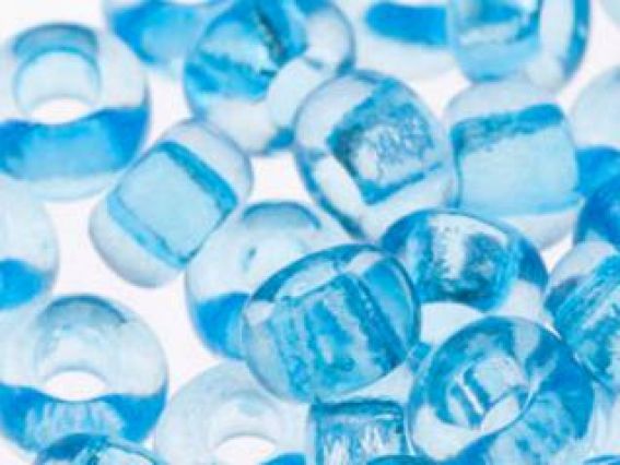 Бисер 5 гр Preciosa 01134 сольгель окрашенный хрусталь синий