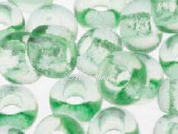 Бисер 5 гр Preciosa 01161 сольгель окрашенный хрусталь зелёный