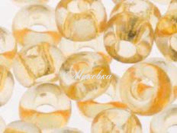 Бисер 5 гр Preciosa 01182 сольгель окрашенный хрусталь жёлтый
