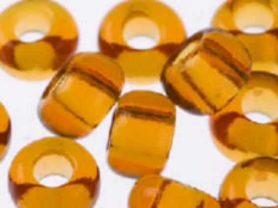 Бисер 5 гр Preciosa 10090 прозрачный св.коричневый