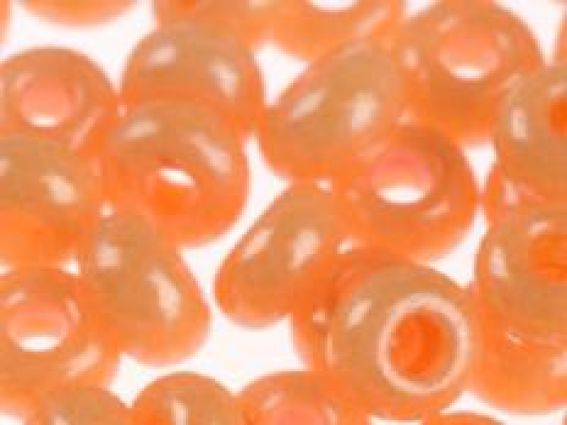 Бісер помаранчевий 16389 крейдований кольоровий 5 гр Preciosa