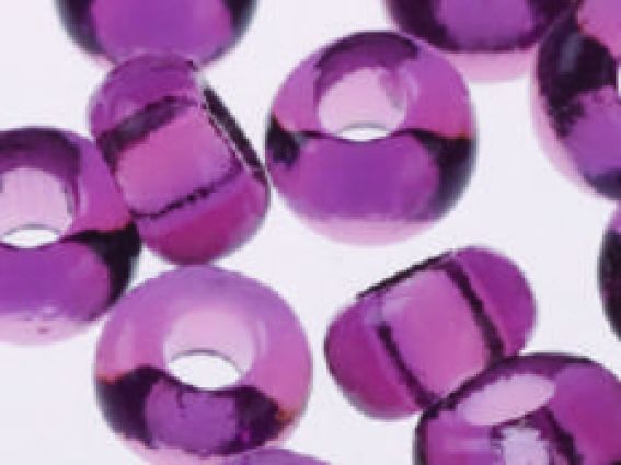 Бисер 5 гр Preciosa 20060 прозрачный фиолетовый