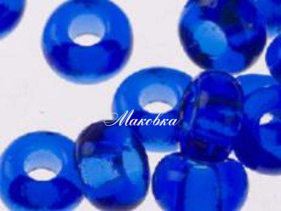 Бісер 5 гр Preciosa 30080 прозорий синій