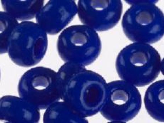 Бисер 5 гр Preciosa 33060 натуральный непрозрачный синий